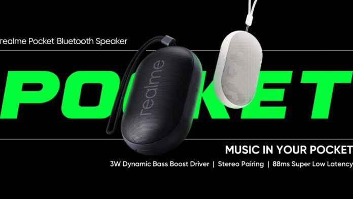 realme pocket speaker bluetooth ufficiale specifiche prezzo uscita