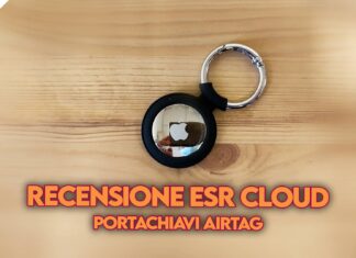 recensione esr cloud porta tag portachiavi apple airtag copertina