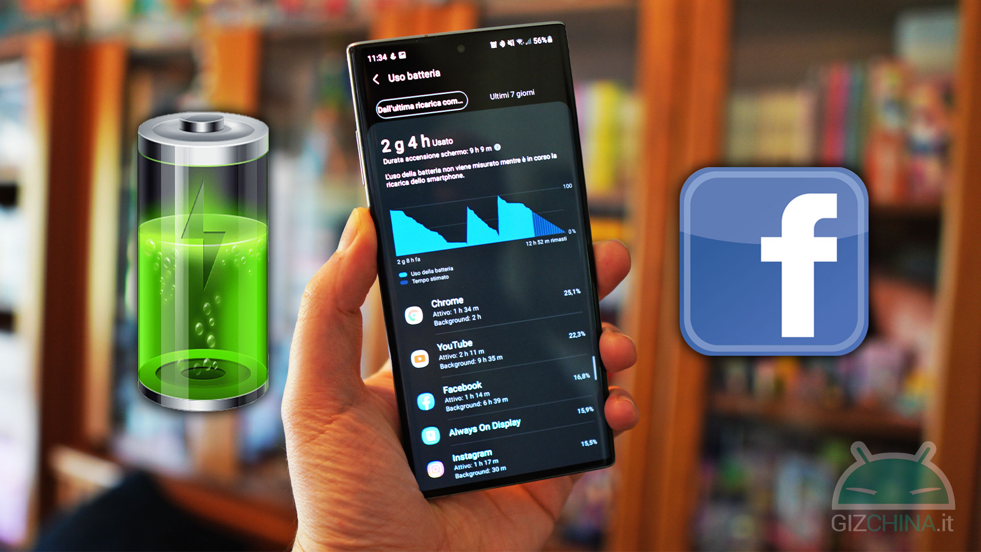 Facebook consuma troppa batteria? Come rimuovere i servizi ...