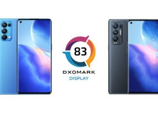 oppo reno 5 pro plus dxomark display