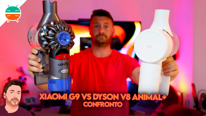 Xiaomi G9 vs Dyson V8 - Vacuum Challenge 
