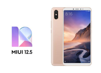 xiaomi mi max 3 miui 12.5