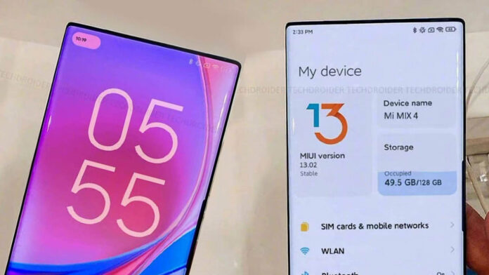 xiaomi mi mix 4 miui 13