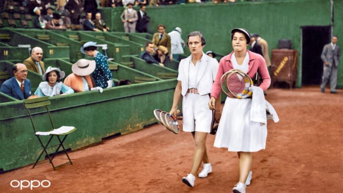 oppo courting the colour foto wimbledon