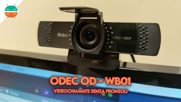 recensione odec od-wb01 webcam 1080p copertina
