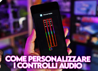 come personalizzare controlli volume