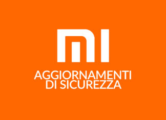 xiaomi aggiornamenti di sicurezza