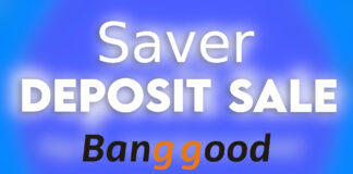 banggood saver deposit sale