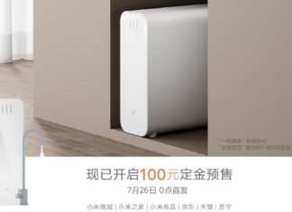 xiaomi mi water purifier 1200g purificatore acqua prezzo