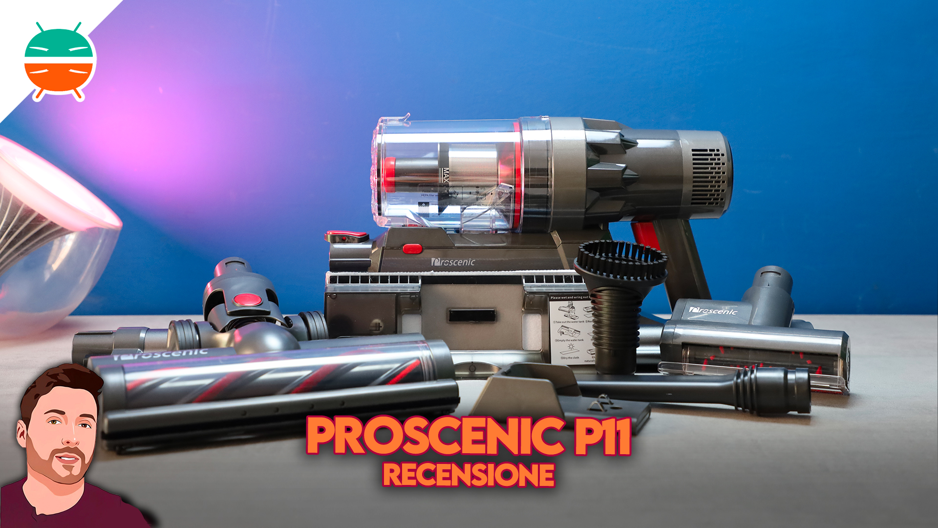Proscenic P11 review the cyclonic vacuum cleaner that washes