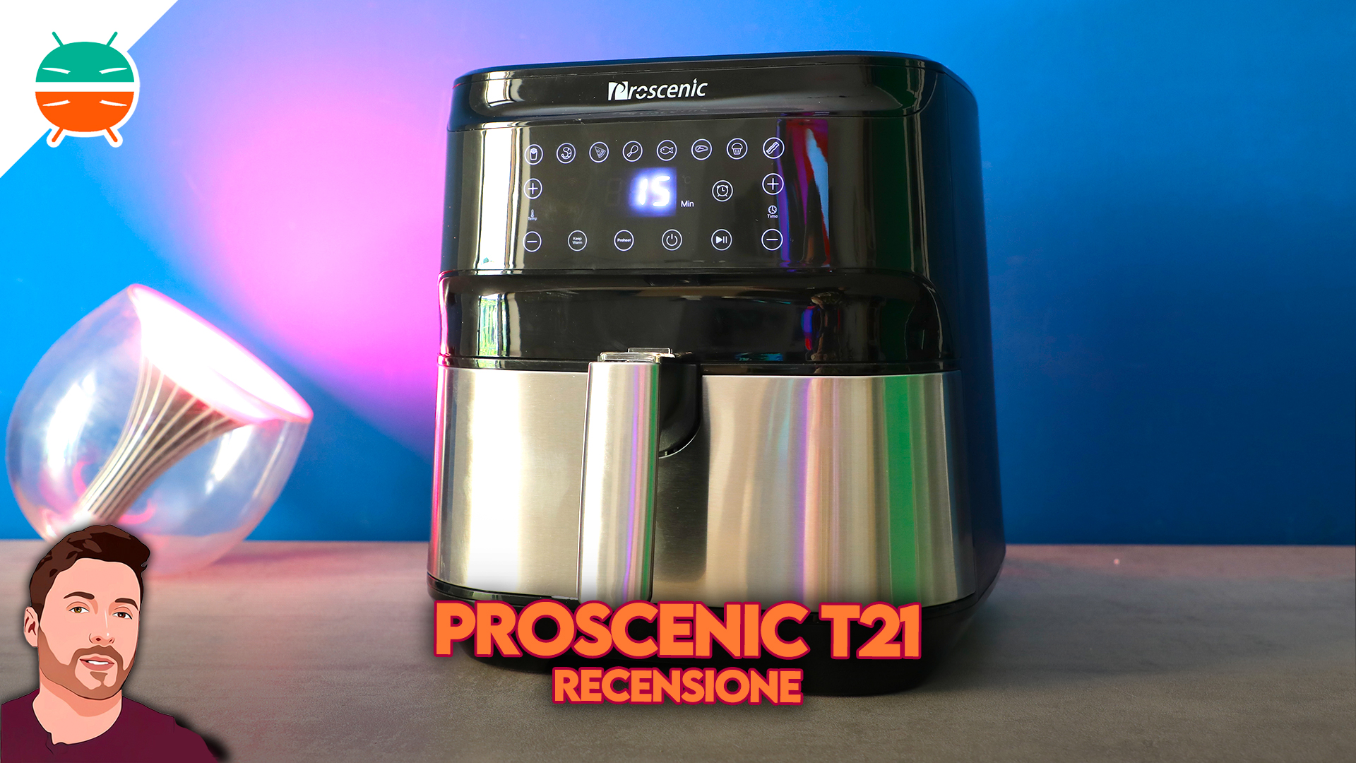 Recensione Proscenic T21, friggitrice ad aria SMART grande ed economica 