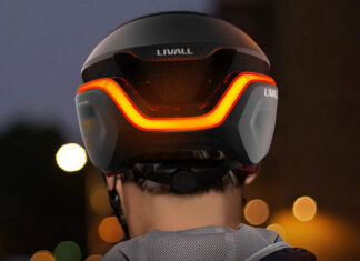 Casco da bici smart Livall EVO21 | AliExpress