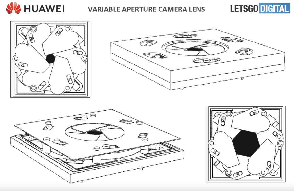 huawei brevetto fotocamera smartphone apertura variabile 2