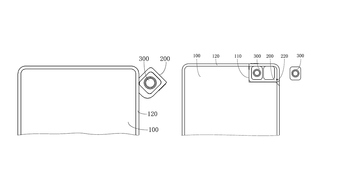 vivo brevetto fotocamera sotto display rimovibile 2