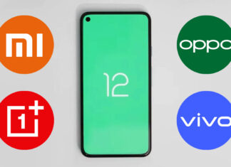 android 12 xiaomi redmi oneplus oppo vivo realme