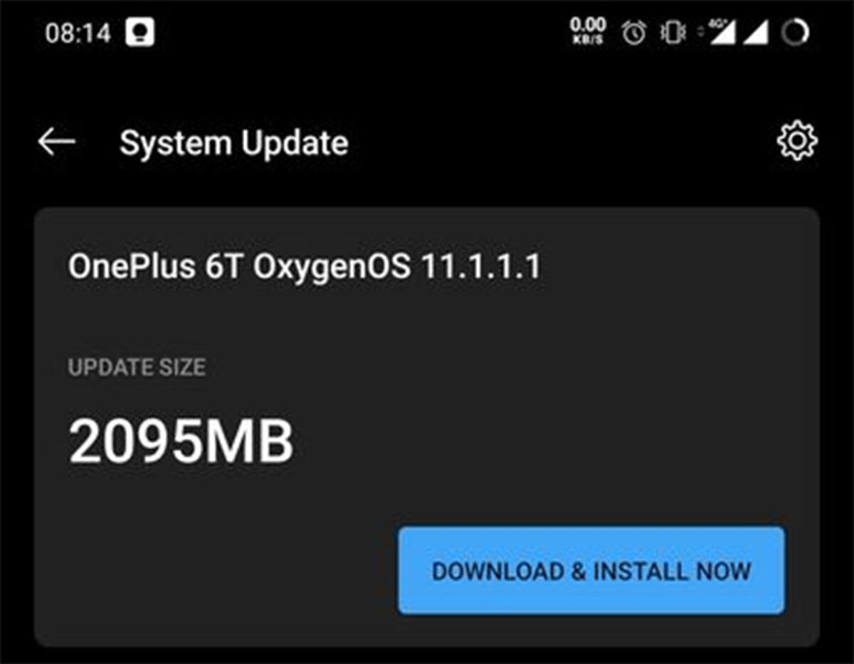 oneplus 6 6t oxygenos 11.1.1.1