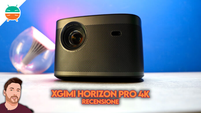 Recensione-Xgimi-Horizon-Pro-4k-proiettore-android-tv-qualità-audio-funzioni-caratteristiche-lumen-luminosità-economico-migliore-cinema-app-stadia-sconto-coupon-prezzo-italia-COPERTINA