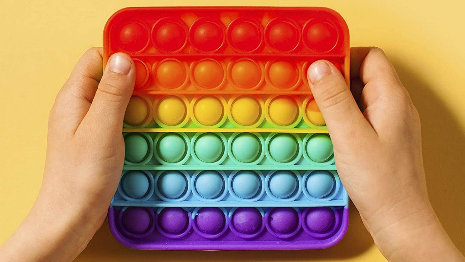 Sensorisches Zappeln Rainbow Bubble Trend Spielzeug Toy Anti Stress TikTok Spiel 
