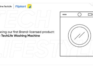 realme techlife washing machine 8/7.5 kg lavatrice 01/10