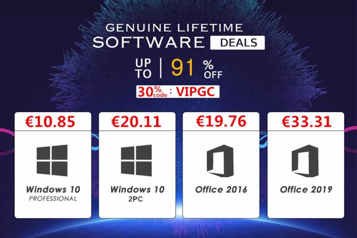 windows 10 office licenza a vita offerta codice sconto vipkeysale settembre 2021 2