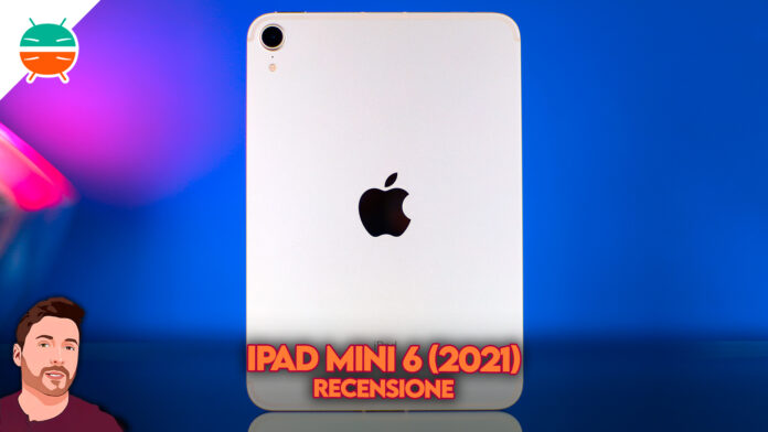 Recensione-iPad-mini-series-6-2021-tablet-apple-compatto-display-caratteristiche-prestazioni-hardware-fotocamera-touch-face-id-opinioni-prezzo-sconto-coupon-italia