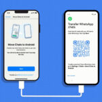 whatsapp trasferimento chat iphone android