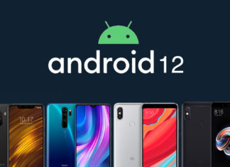 xiaomi android 12 poco f1 redmi note 5 redmi note 8 redmi s2