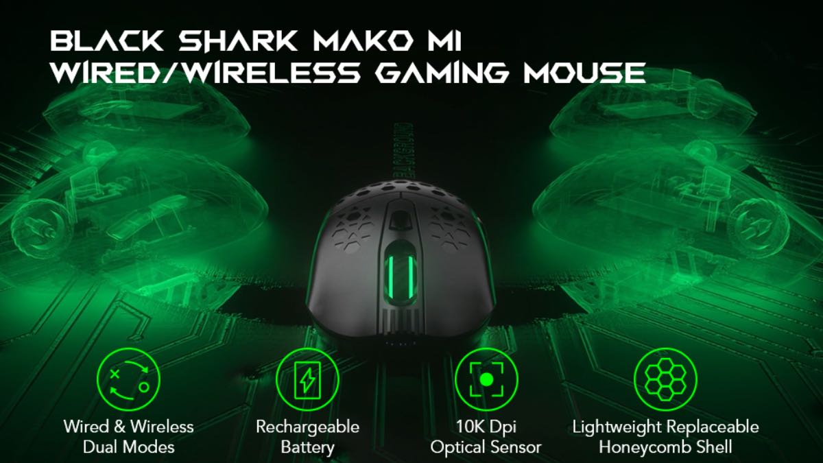 codice sconto black shark mako m1 offerta coupon mouse wireless gaming xiaomi 2