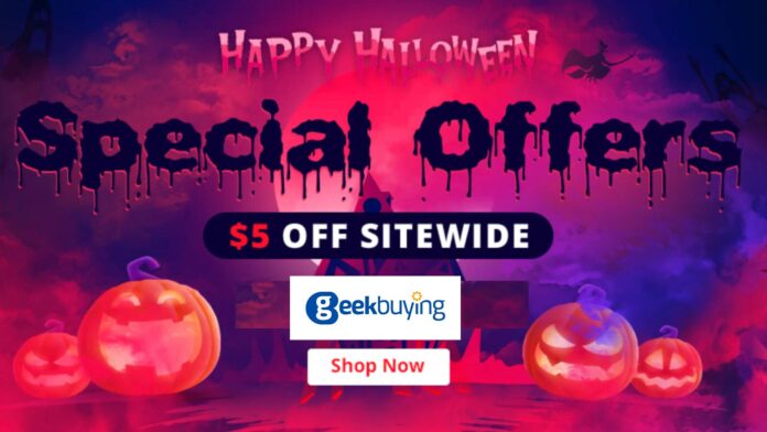 geekbuying happy halloween 2021 offerte coupon