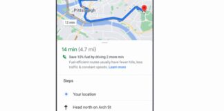 google maps voli riduzione emissione carbonio eco sostenibilità