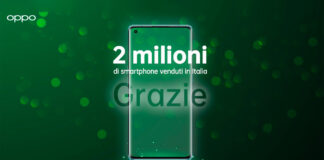 oppo 2 milioni smartphone venduti italia