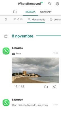 Come recuperare messaggi eliminati whatsapp