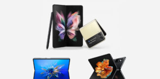 samsung galaxy z fold 3 z flip 3 huawei mate x2 xiaomi mi mix fold