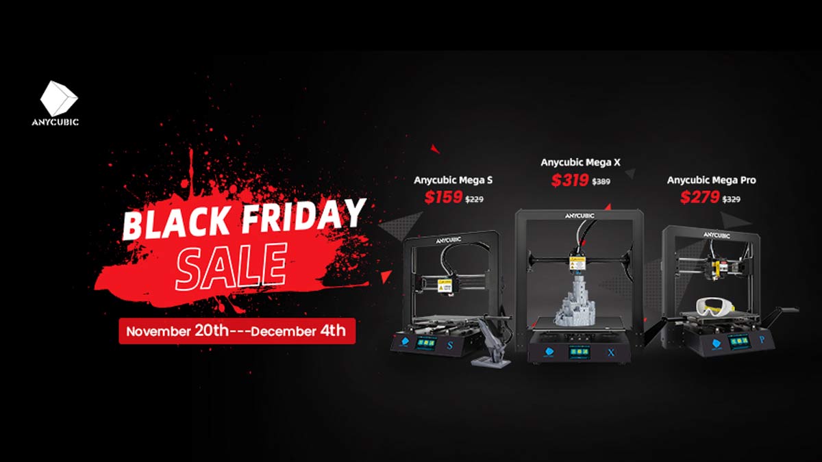 anycubic black friday 2021 stampante 3d offerta 2