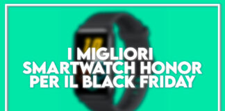 migliori smartwatch honor black friday