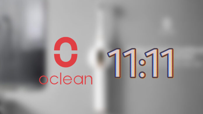 oclean singles day 11.11 2021 offerta codice sconto spazzolini accessori 2