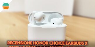 recensione honor choice earbuds x copertina