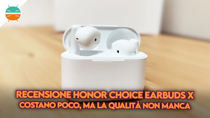 recensione honor choice earbuds x copertina