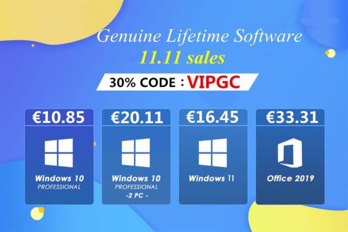 windows 10 office licenze lifetime offerta 11/11-2