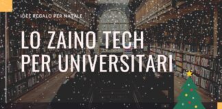 zaino tech universitari regalo natale