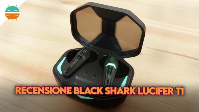 recensione black shark lucifer t1 auricolari gaming copertina