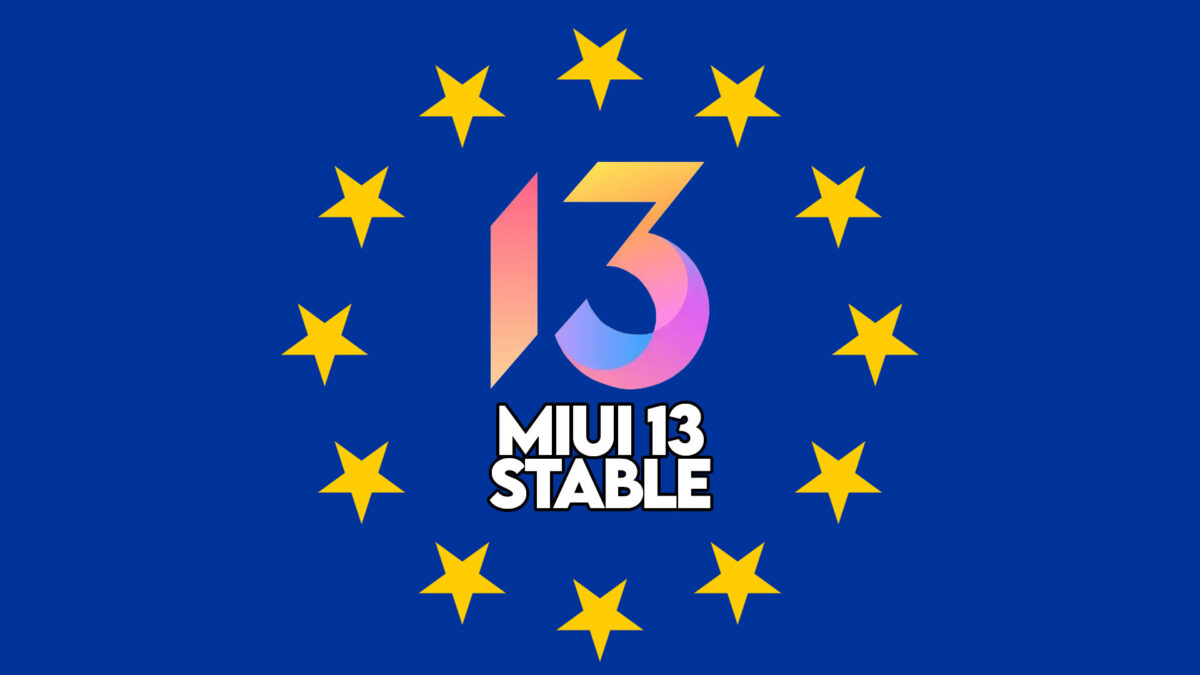 miui 13 stabile xiaomi.eu