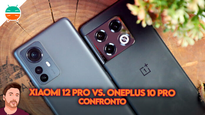OnePlus-10-pro-vs-Xiaomi-12-pro-confronto-comparison-fotocamera-prestazioni-display-schermo-sample-video-prezzo-coupon-sconto-italia-migliore-COPERTINA