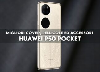 huawei p50 pocket cover pellicole accessori