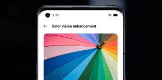 oppo miglioramento visione colori accessibilità daltonici