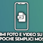 come comprimere creare file zip video iphone