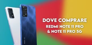 Dove comprare Redmi Note 11 Pro 5g