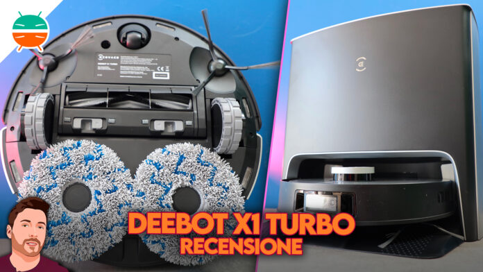 Recensione-Ecovacs-Deebot-X1-turbo-robot-aspirapolvere-lavapavimenti-potente-economico-prestazioni-potenza-pa-batteria-svuotamento-autosvuotamento-home-migliore-prezzo-italia-app-copertina