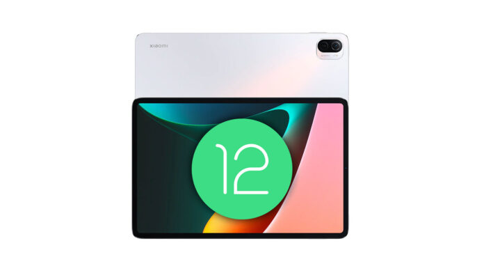 xiaomi pad 5 pro android 12