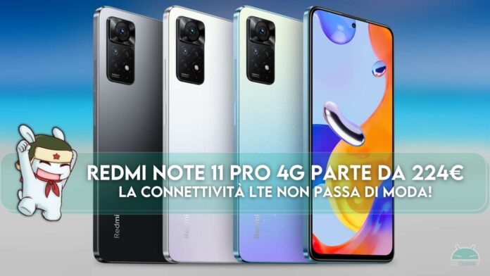Redmi Note 11 Pro 4G codice sconto xiaomi